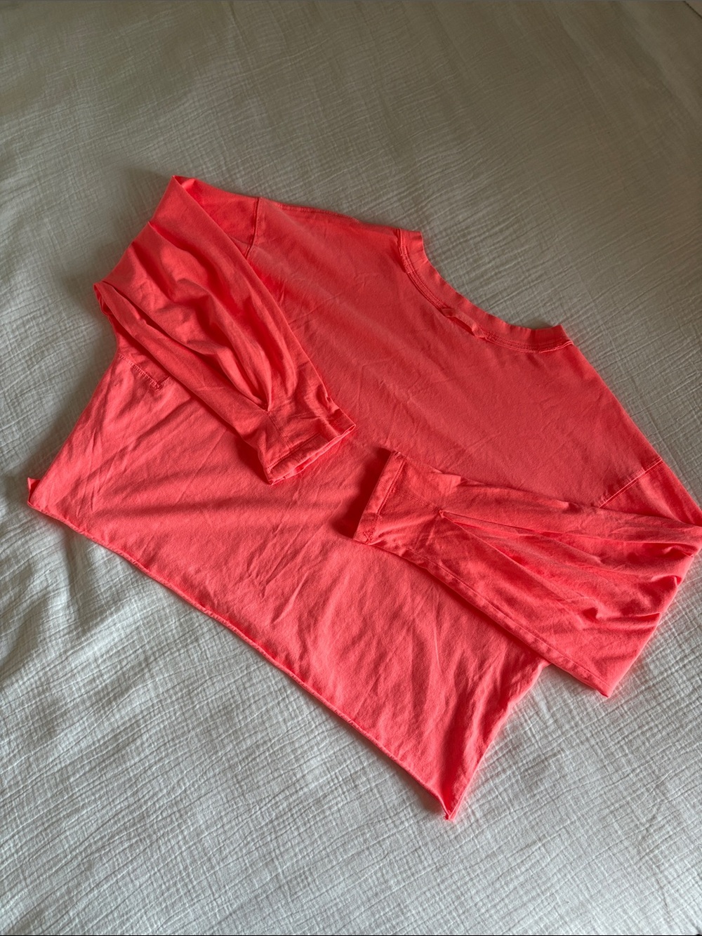 Free People Movement Coral Cropped Inspire Layer in XS - Picture 5 of 7